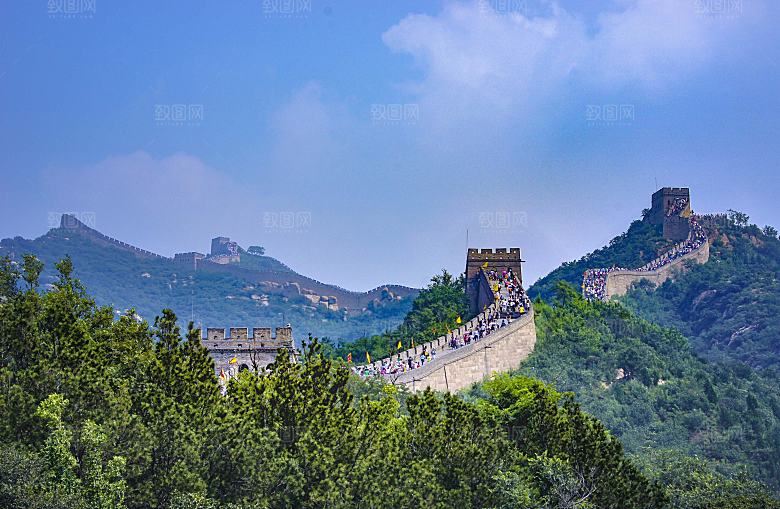 万里长城旅游风景摄影JPG高清照片素材