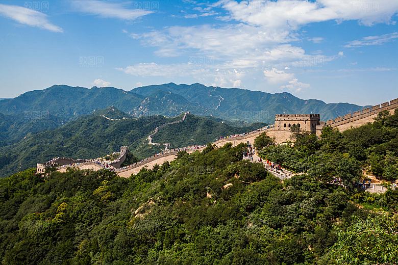 万里长城旅游风景摄影JPG高清照片素材