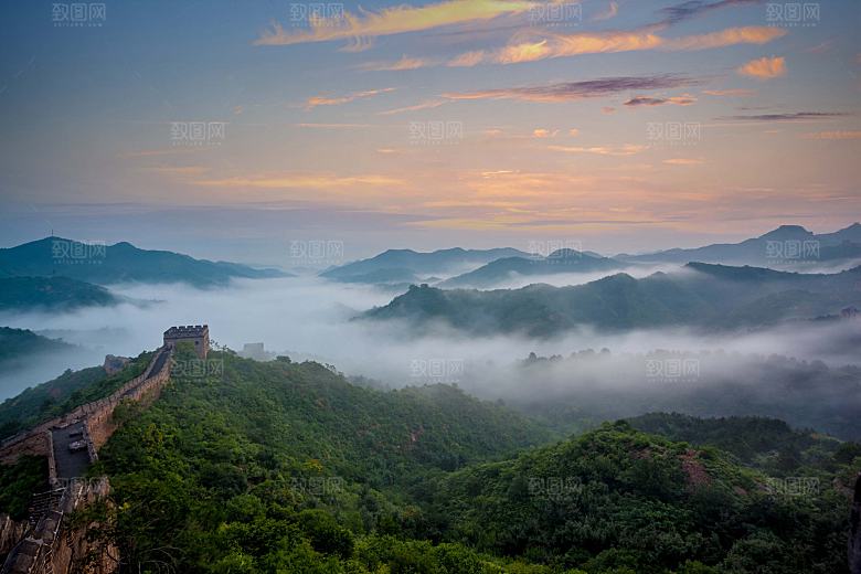 万里长城旅游风景摄影JPG高清照片素材