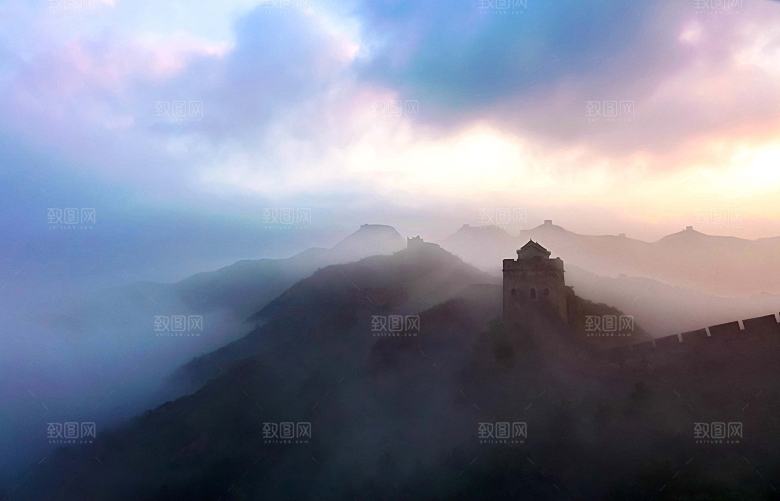 万里长城旅游风景摄影JPG高清照片素材