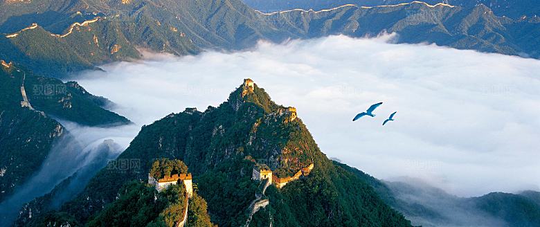 万里长城旅游风景摄影JPG高清照片素材