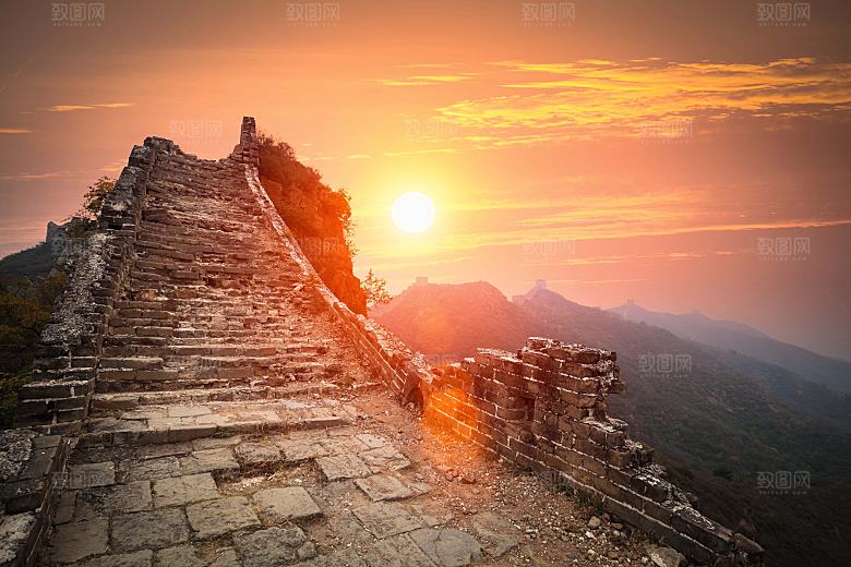 万里长城旅游风景摄影JPG高清照片素材