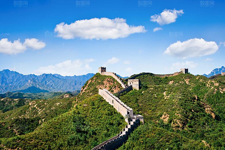 万里长城旅游风景摄影JPG高清照片素材