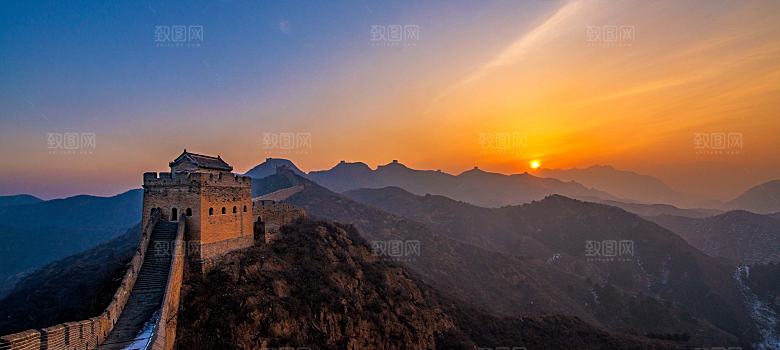 万里长城旅游风景摄影JPG高清照片