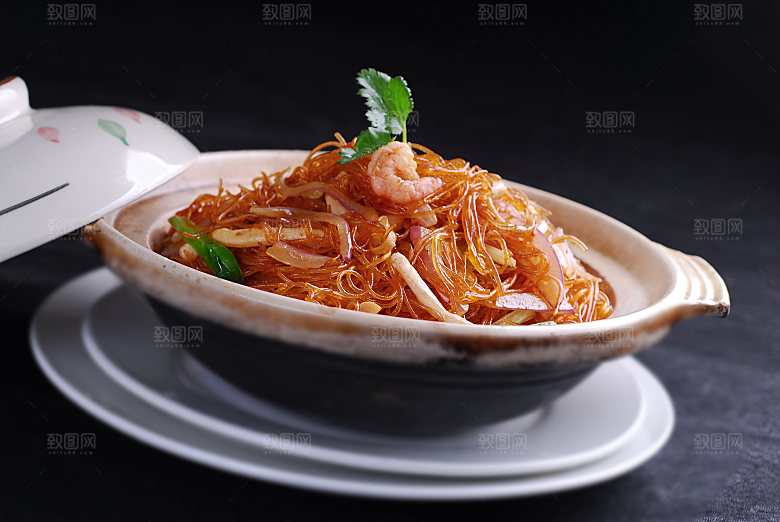 煲仔海皇粉丝煲高清图片设计素材