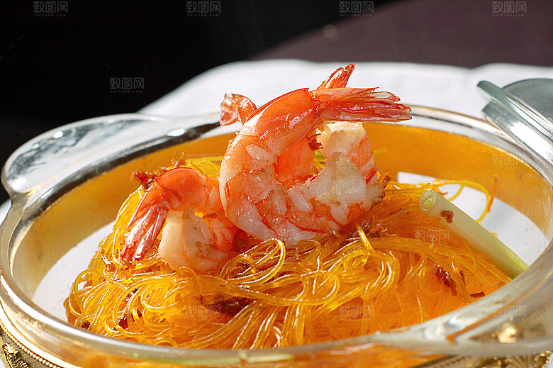 热--干捞粉丝煲图片设计素材