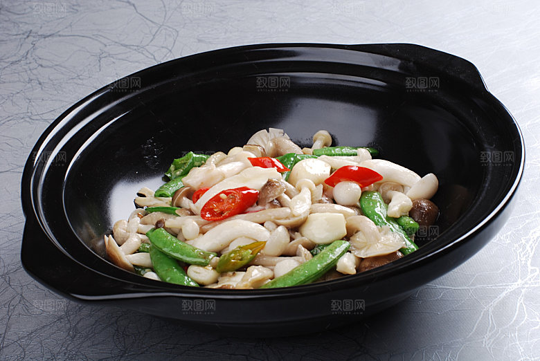 3蟹味白玉菇图片设计素材