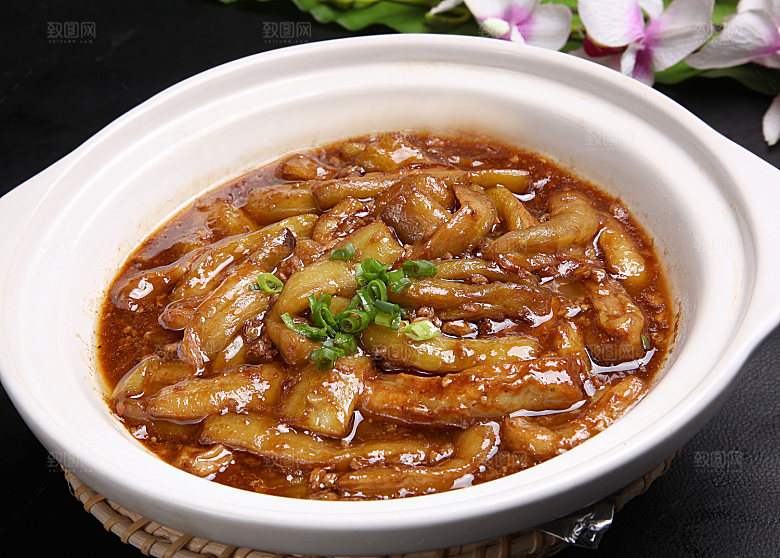 4咸鱼茄子煲 16-份图片设计素材