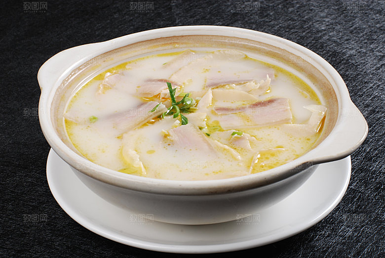 8咸肉煲笋干图片设计素材