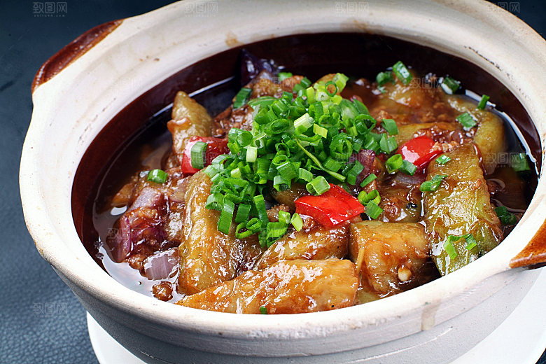 【龙哥儿分享】180热-咸鱼茄子煲