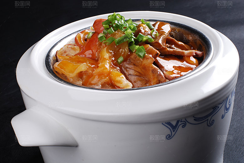 酒肆煨四宝图片设计素材