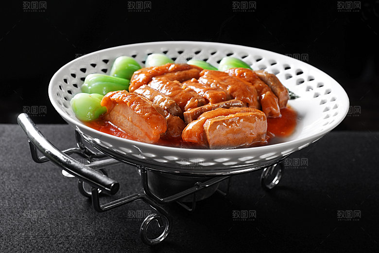 热粤-香芋扣肉煲图片设计素材