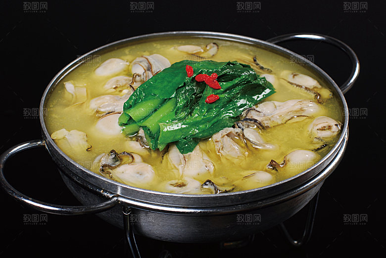 蛎蝗炖豆腐高清图片设计素材