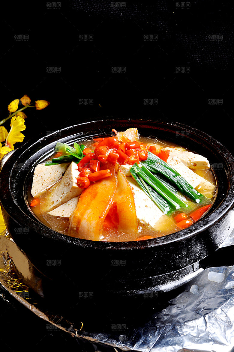 石锅豆腐高清图片设计素材