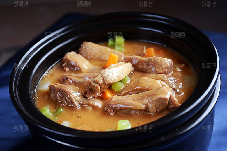 热-大雁豆腐煲高清图片设计素材