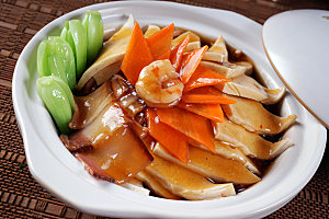 热-什锦豆腐煲高清图片设计素材