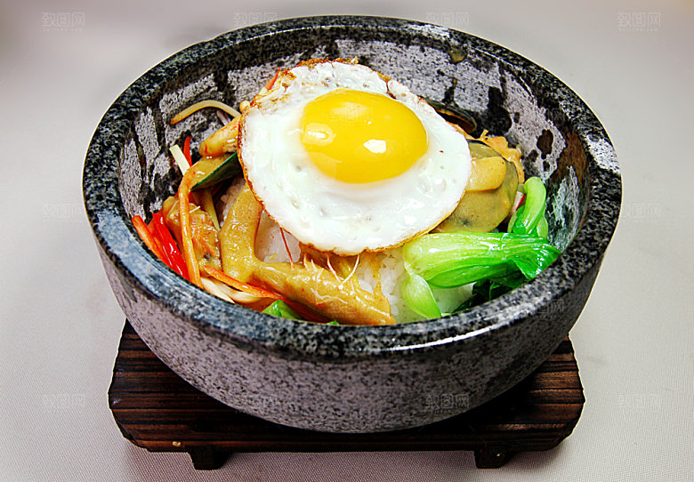 石锅拌饭图片设计素材