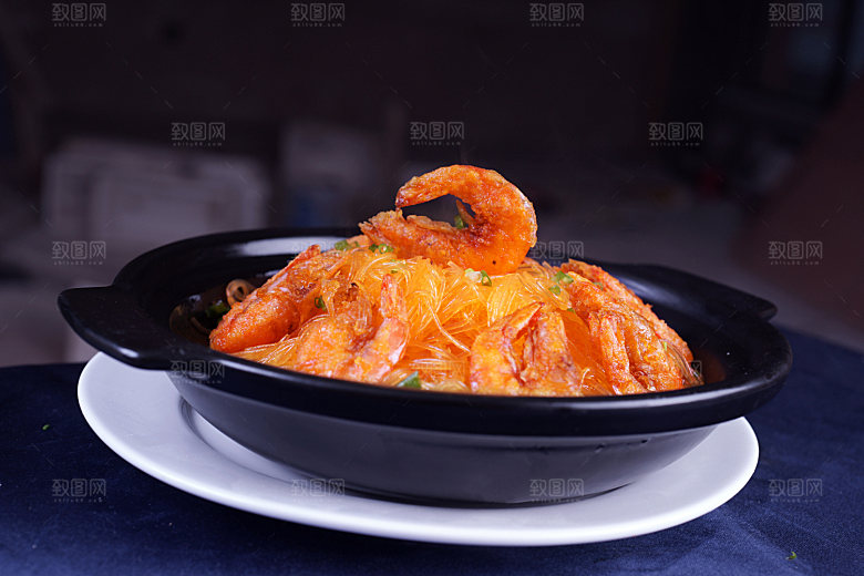 特色粉丝虾堡图片设计素材