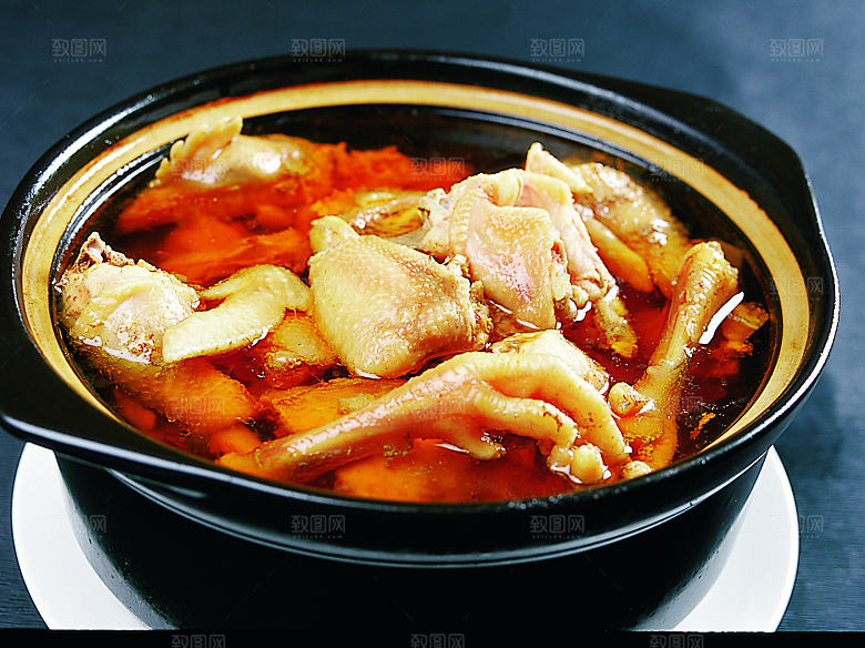 阳土鸡煲图片设计素材