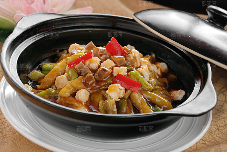 【龙哥儿分享】696咸鱼鸡粒茄子煲