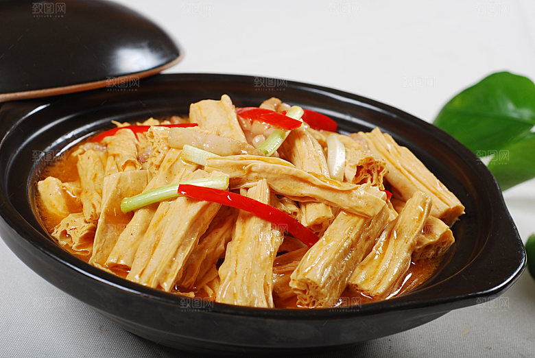沙煲豆笋-1高清图片设计素材