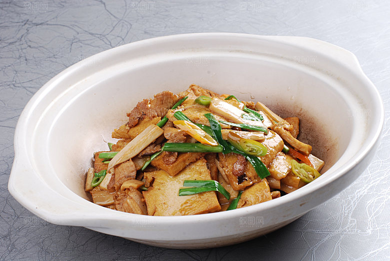 沙锅菌香豆腐高清图片设计素材