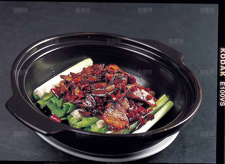 砂煲过油肉   28高清图片设计素材