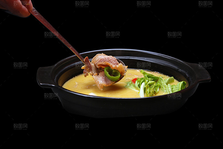 炖枞菌高清图片设计素材