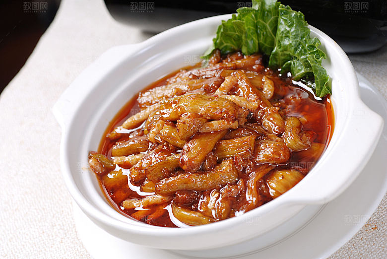 --鱼香茄子煲高清图片设计素材