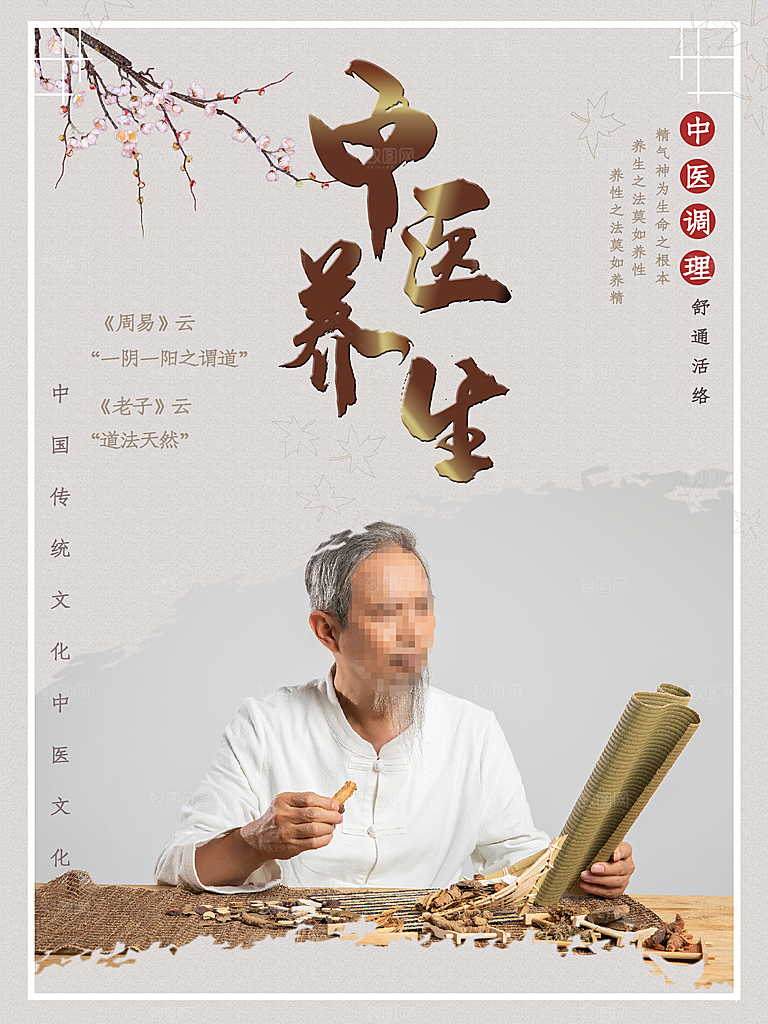 中医养生宣传海报