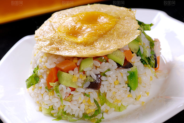 炒饭-广式炒饭高清图片设计素材