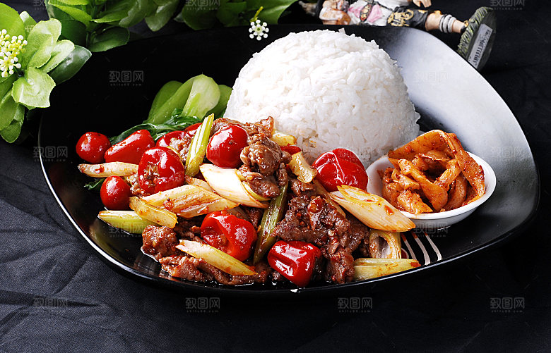 牛肉饭图片设计素材