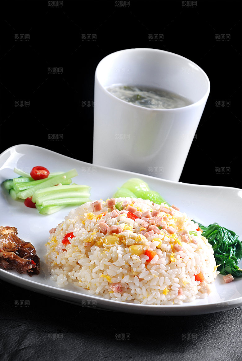 扬州炒饭高清图片设计素材