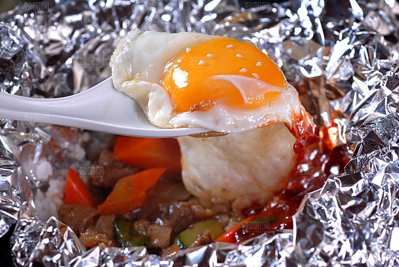 主食类-特色拌饭高清图片设计素材