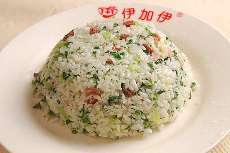 咸肉菜饭高清图片设计素材