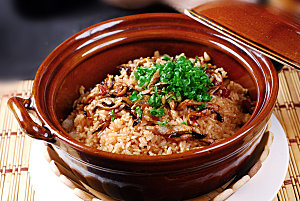 主食---台城黄鳝焗饭高清图片设计素材