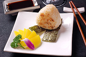 煮物-日式饭团高清图片设计素材
