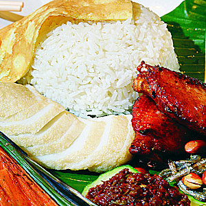 马来椰浆饭高清图片设计素材
