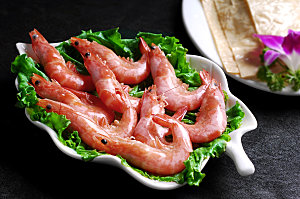 海鲜系列-红虾高清图片设计素材