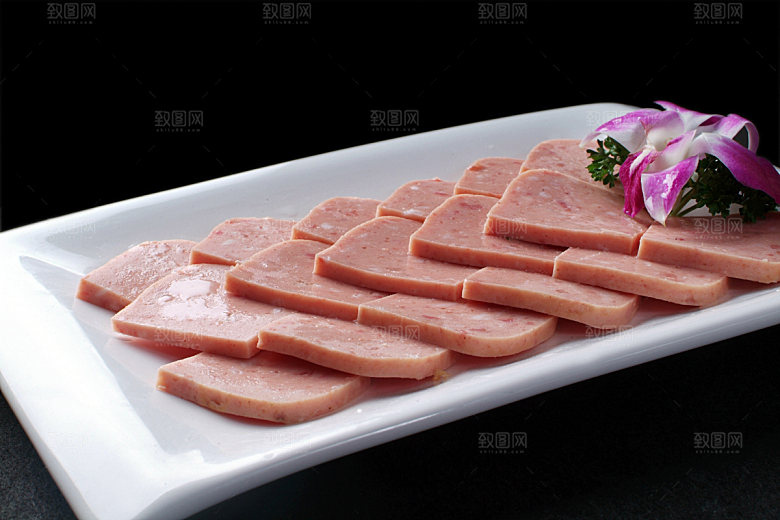 荤午餐肉高清图片设计素材