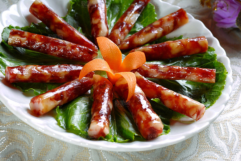 菜客家香肠高清图片设计素材