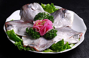荤菜-平鱼高清图片设计素材