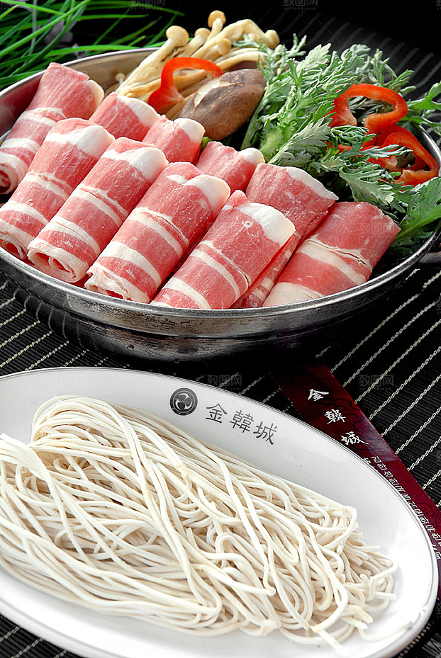 牛肉火锅面高清图片设计素材