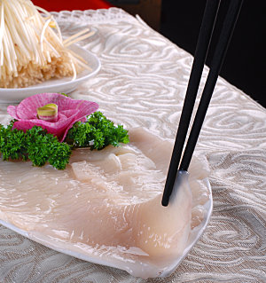 荤菜-鲜鱿鱼高清图片设计素材