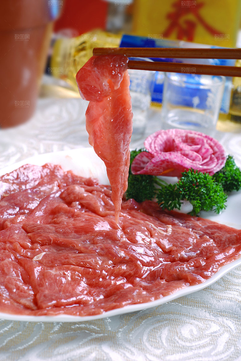 特色百战嫩滑牛肉高清图片设计素材