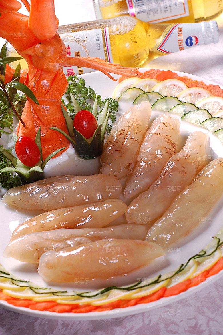 配料海参高清图片设计素材