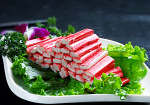 荤菜-蟹肉高清图片设计素材