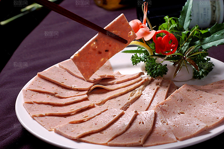 配料--肉饼高清图片设计素材