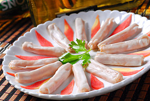 特色汤煮食品虾饺高清图片设计素材