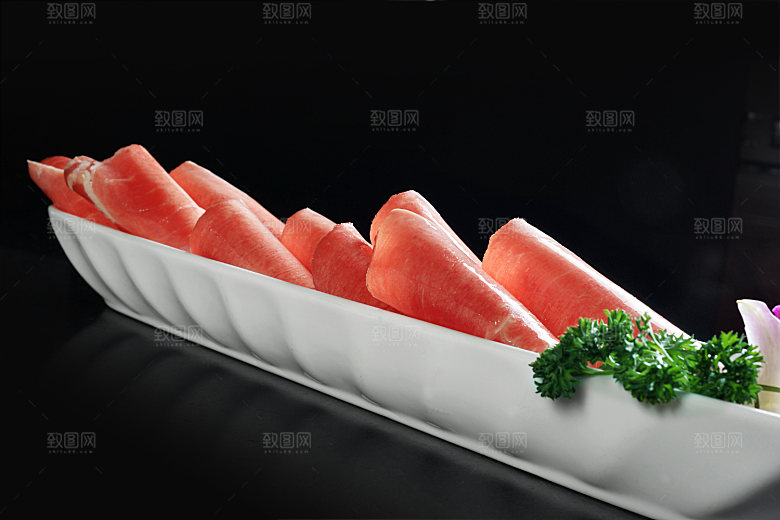 肥牛羊肉上脑肥高清图片设计素材